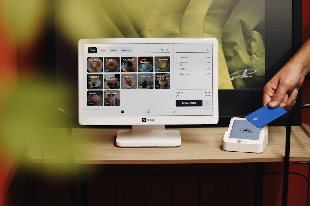 The SumUp POS Lite is designed to sit on a busy coffee shop or restaurant countertop, offering a simple and functional solution for handling transactions seamlessly with its modern design.